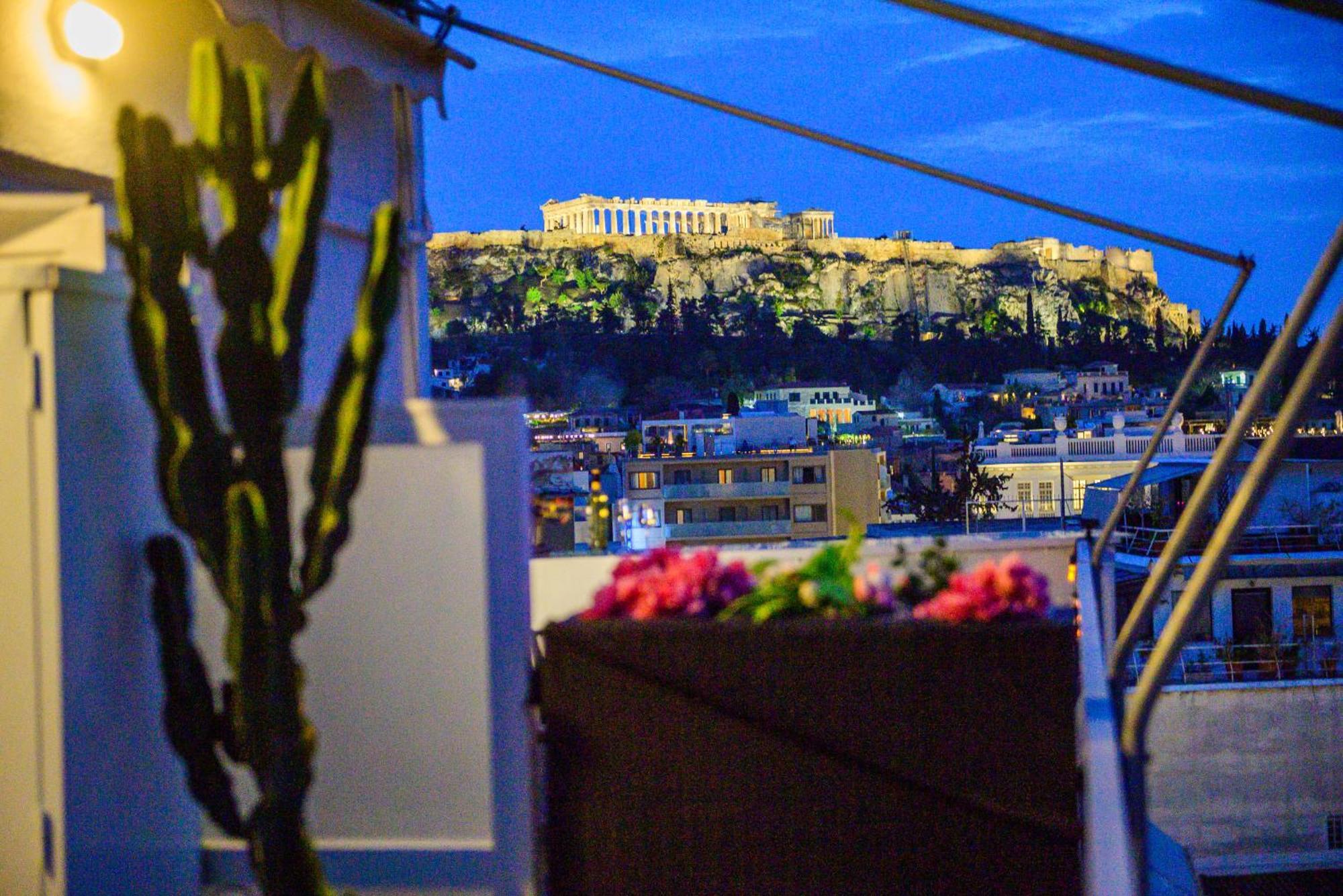 Sandra"S Acropolis View Penthouses Atina Dış mekan fotoğraf