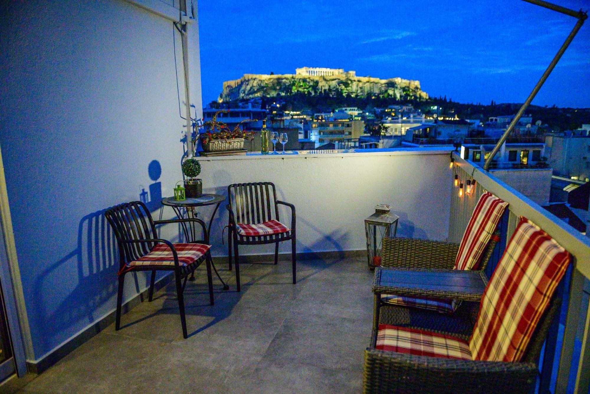 Sandra"S Acropolis View Penthouses Atina Dış mekan fotoğraf